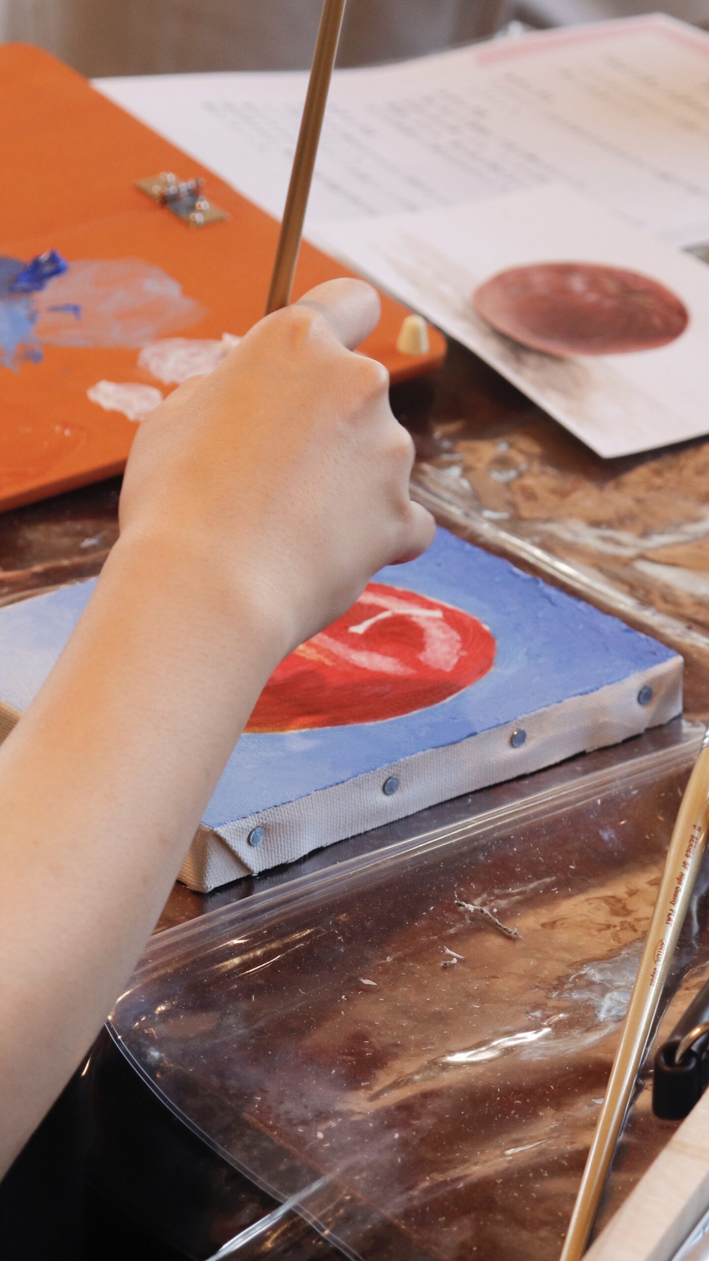 油絵レッスンのポイント1